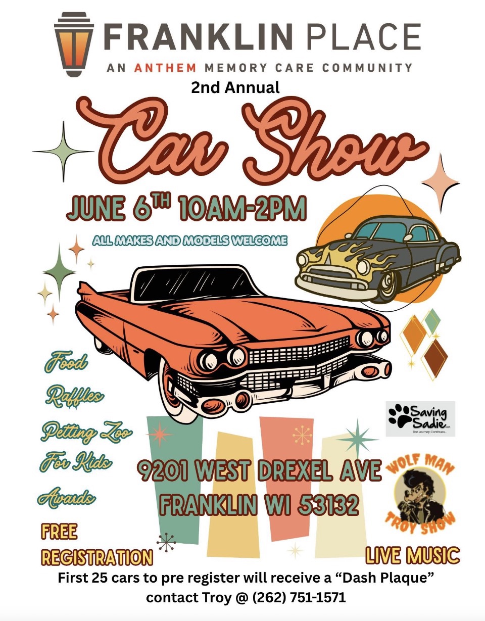 Franklin Place Car Show – Franklin – 6/6/2026
