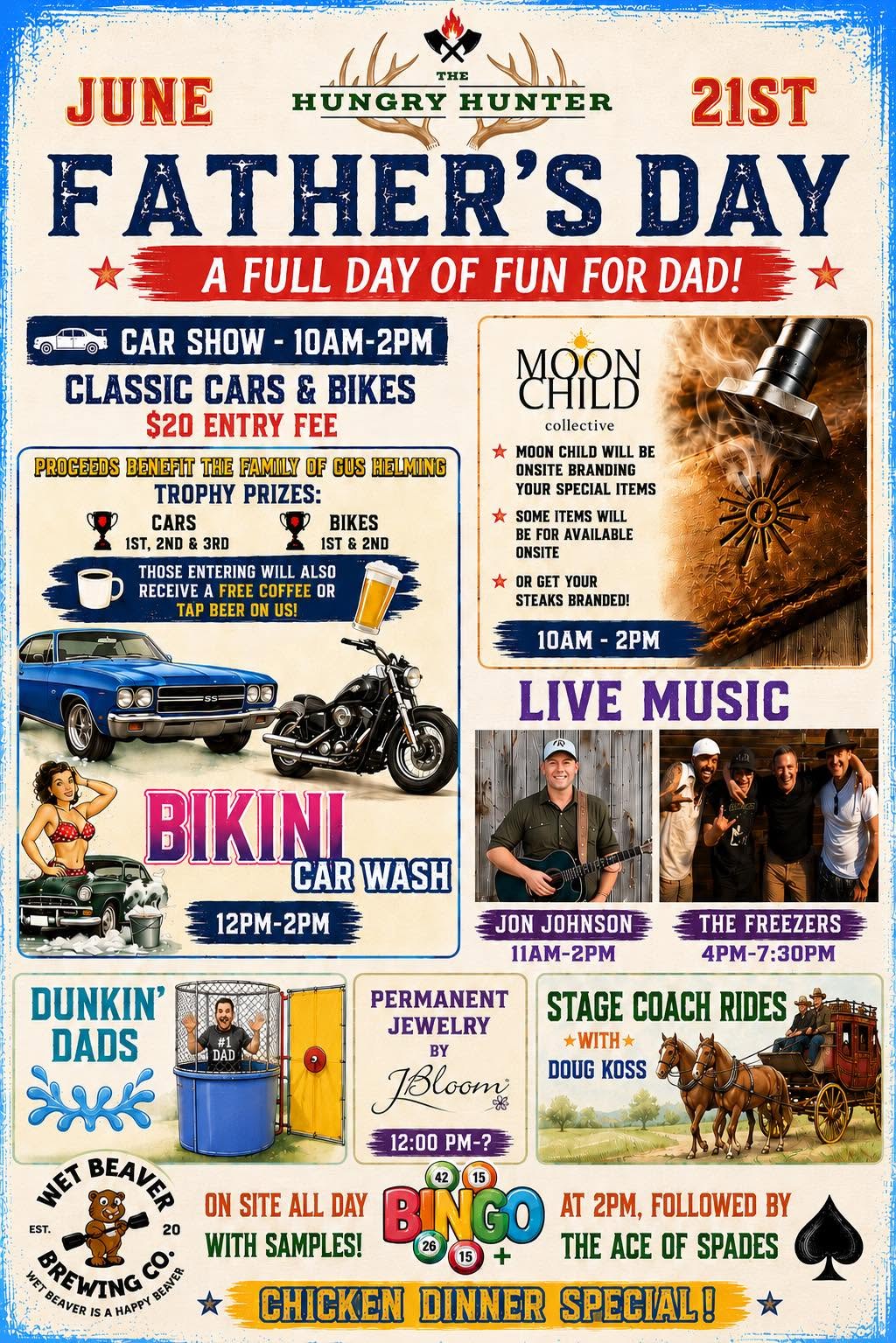 Hungry Hunter Car Show – Sparta – 6/21/2026