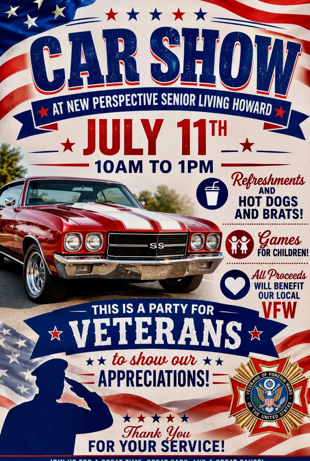 New Perspective Car Show – Howard – 7/11/2026