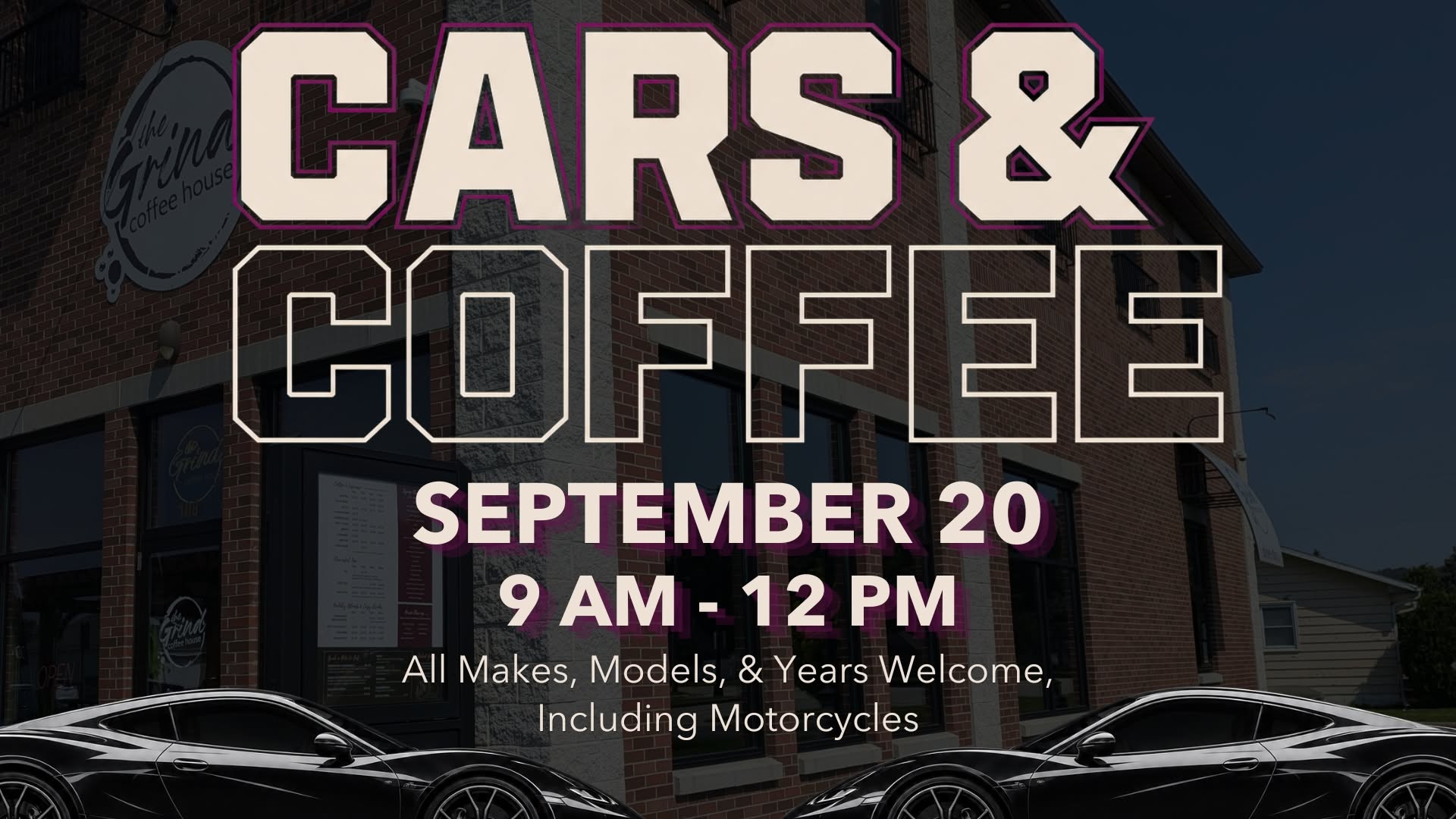 The Grind Cars & Coffee – Holmen – 9/20/2026