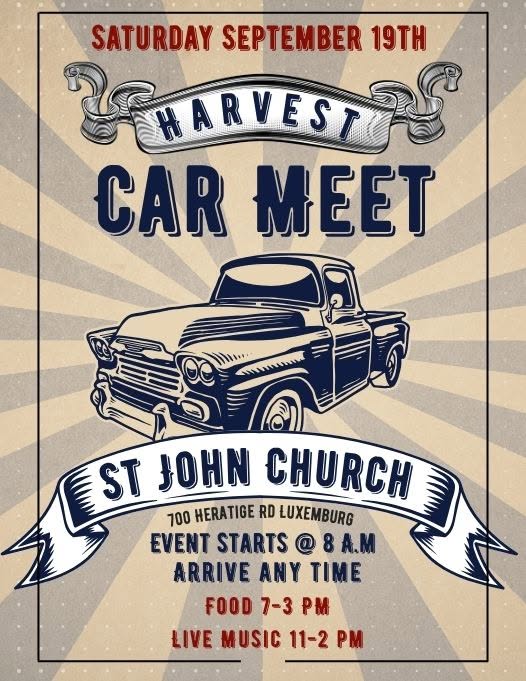 St John Harvest Car Meet – Luxemburg – 9/19/2026