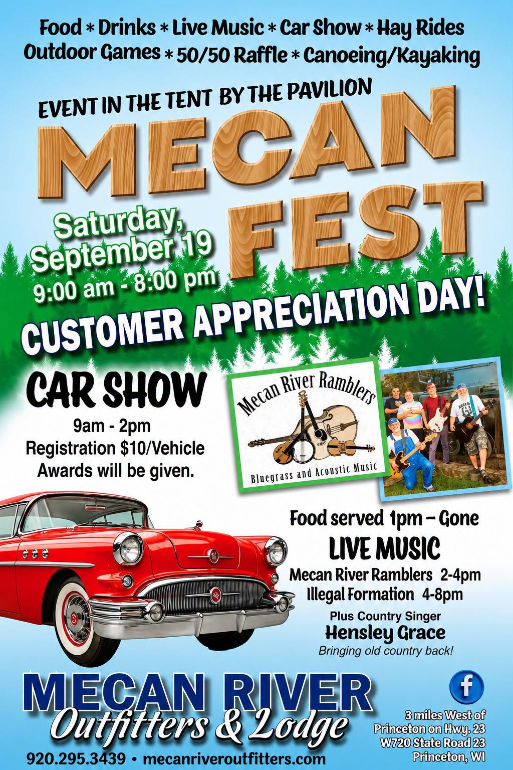 Mecan Fest Car Show – Princeton – 9/19/2026