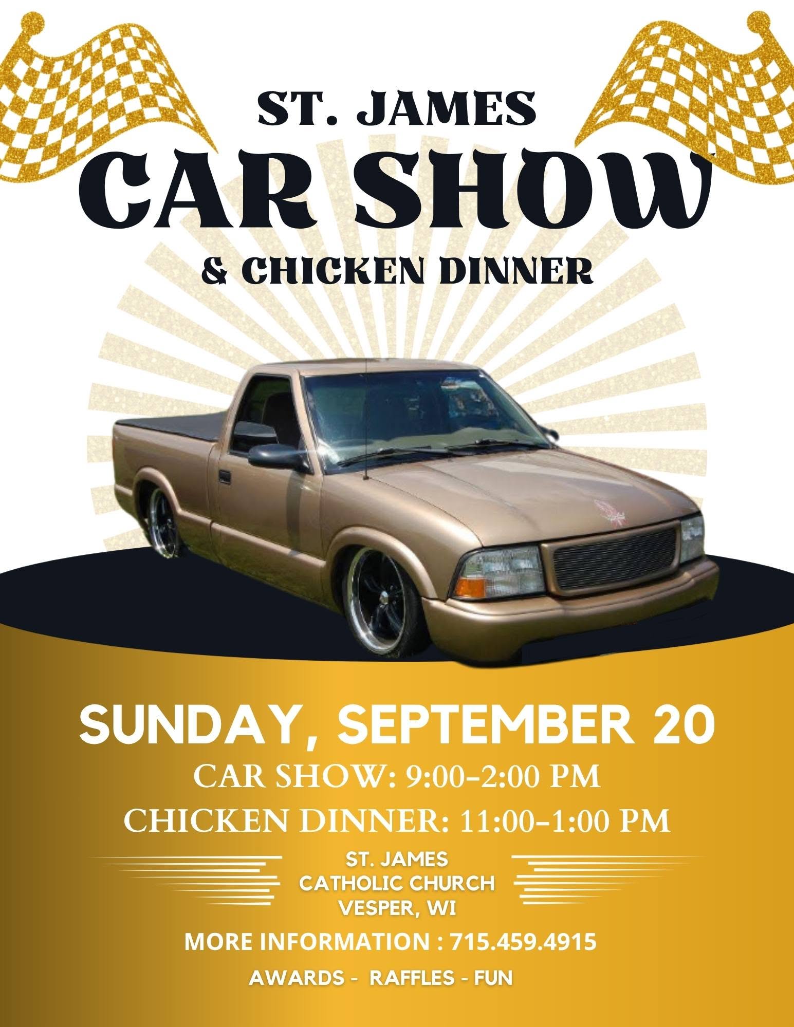 St James Car Show – Vesper – 9/20/2026