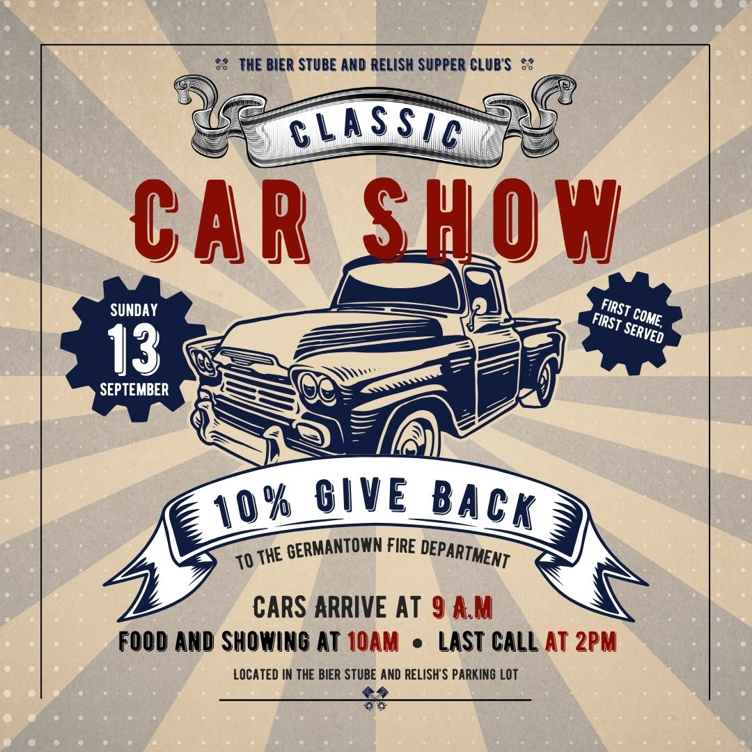 Germantown FD Car Show – 9/13/2026