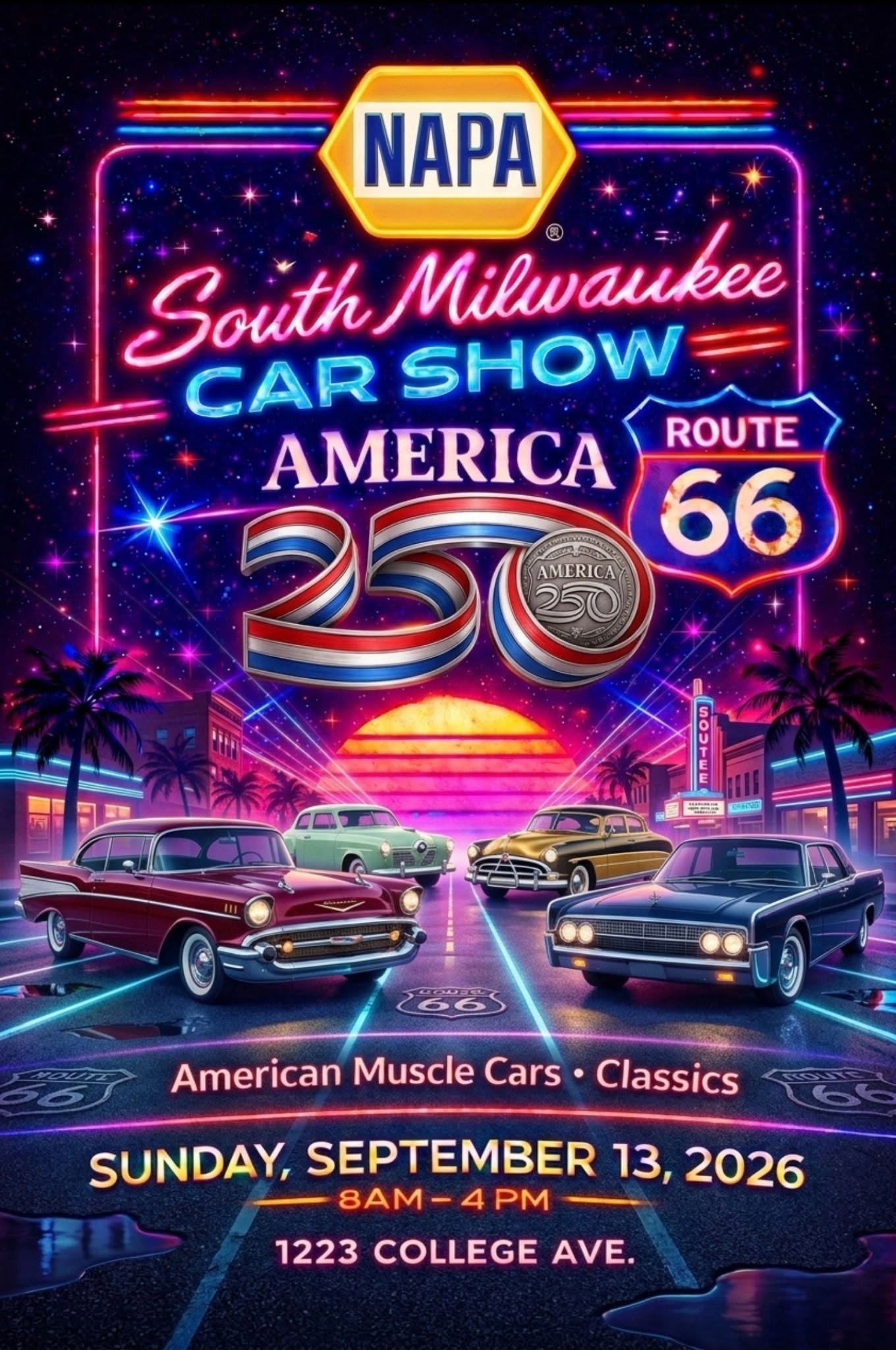 NAPA Car Show – South Milwaukee – 9/13/2026